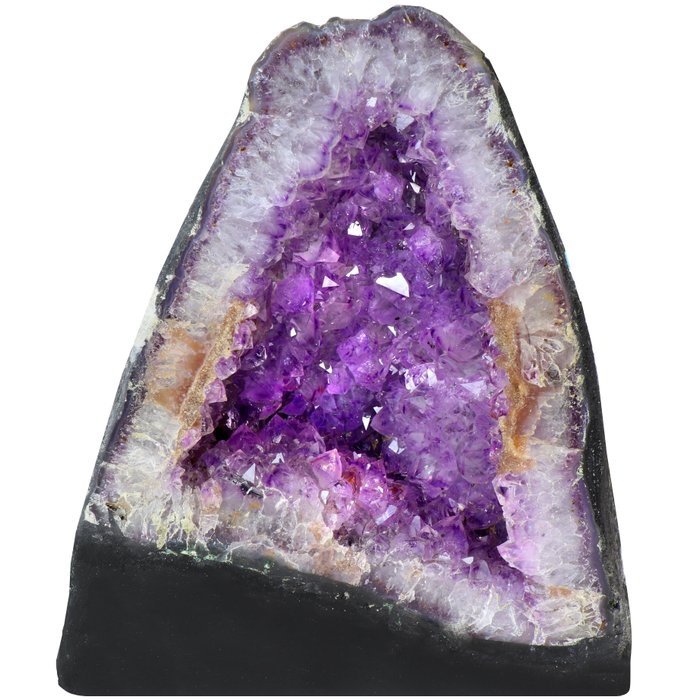 無保留 - 品質 - 紫水晶 - 25x20x15 cm 晶洞- 6 kg