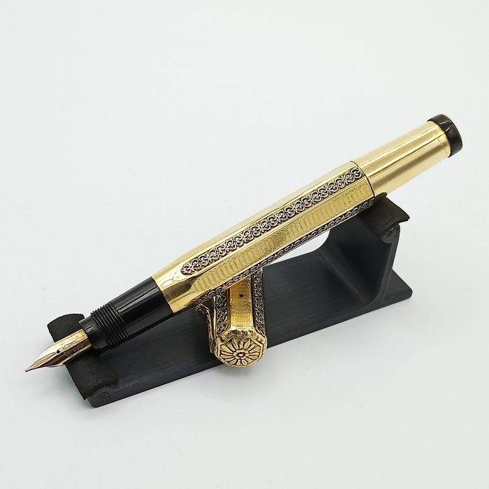 Waterman - 威迪文 - 42 - 18K Gold Plated - 钢笔