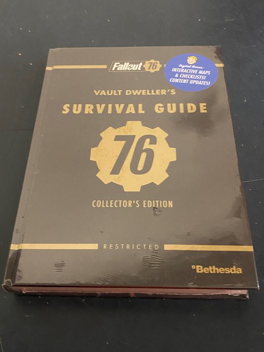 Bethesda - Survival Guide - Fall Out 76 - Collector's edition - sealed - Videogioco (1)