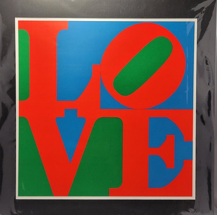 After Robert Indiana (1928 - 2018) - ROBERT INDIANA CLASSIC LOVE  DOMBERGER art 1970 - lithograph    -> MOTHER'S♥Day - ART/GIFT♥"