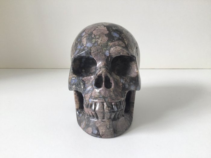 Menschlicher Schädel Geschnitzter Schädel - AA Llanit Magic Skull - 9.8 cm - 8.3 cm - 12.2 cm