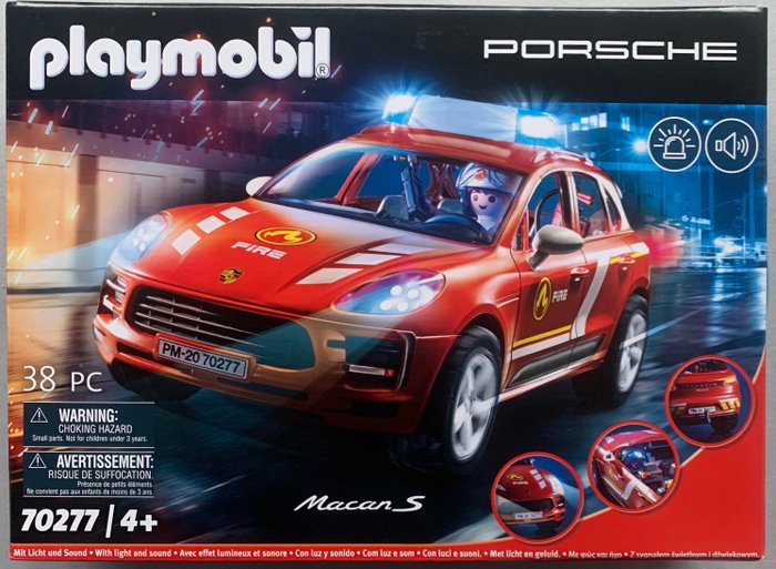 70277 - Playmobil Porsche Macan S - Fire Department