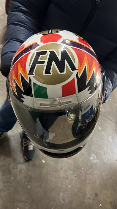 Ducati Team - 世界超級摩托車錦標賽 - 1992 - 運動頭盔