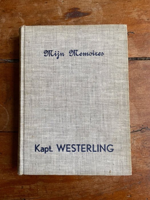 Rare Dutch CAPTAIN WESTERLING Memoirs - 1st edition!!!! - Guerilla Warfare - Depot Special Troops - Indonesian Independence Combat - Westerling - KNIL - 1952