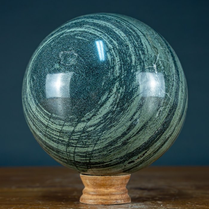 Natural Rare Banded Kambaba Sphere- 4360.12 g