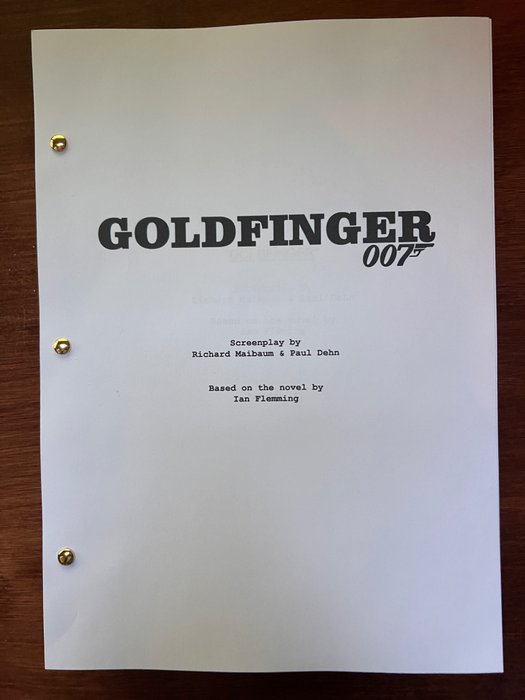 James Bond 007: Goldfinger, (1964) - Sean Connery, Honor Blackman, Gert Fröbe, Shirley Eaton - United Artists