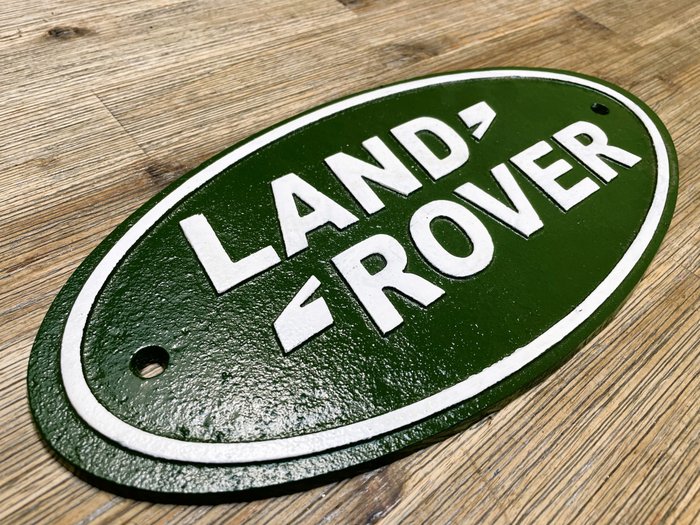 Sign - Land Rover