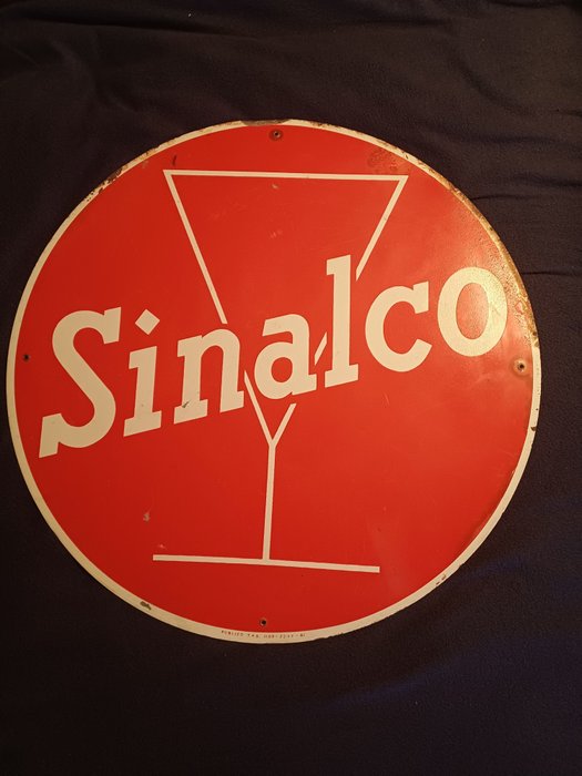 Sinalco Publico – Reclamebord (1) – metaal