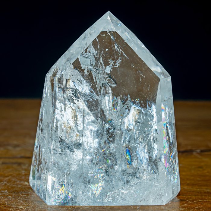 AAA+++ Cuarzo claro Punta de cristal- 1022.12 g