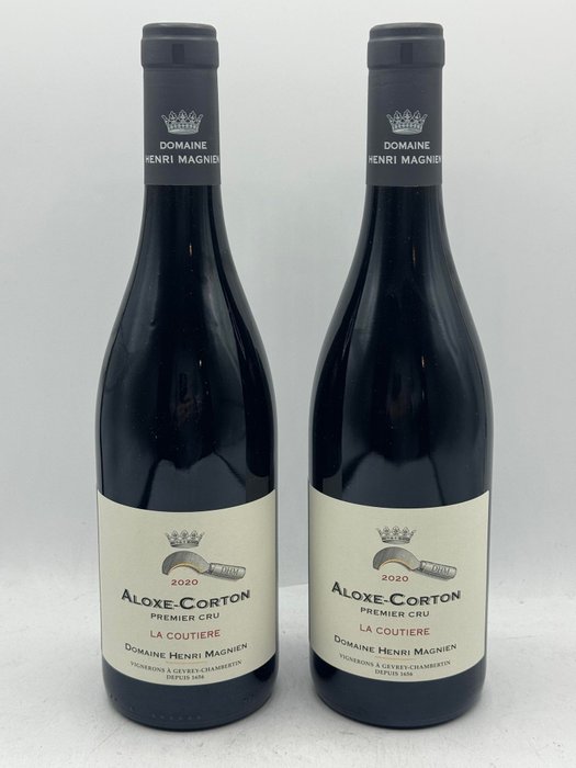 2020 Aloxe-Corton 1° Cru "La Coutière" - Domaine Henri Magnien - Borgoña - 2 Botellas (0,75 L)