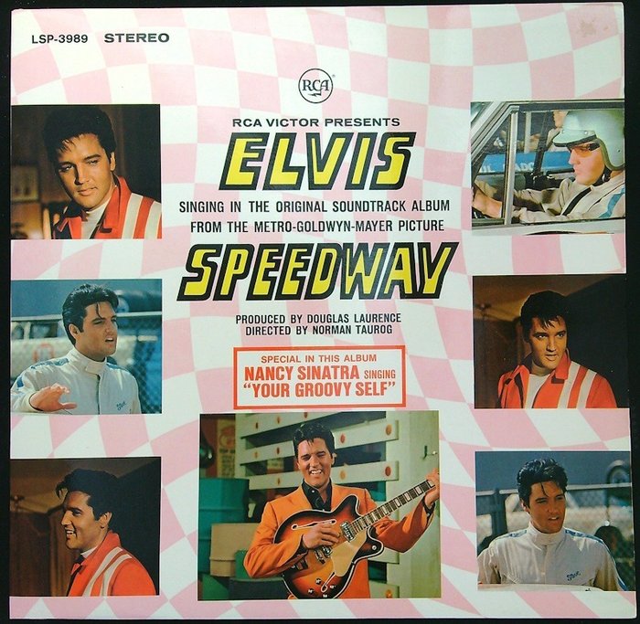 Elvis Presley (Germany 1968 1st pressing LP) – Speedway: Original Soundtrack Album – LP album (op zichzelf staand item) – 1968