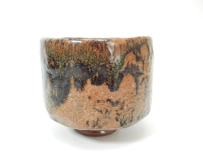 Tekop - Kiln Henraku tea bowl, signed tea utensils、窯変楽茶碗　在銘　茶道具 - keramik