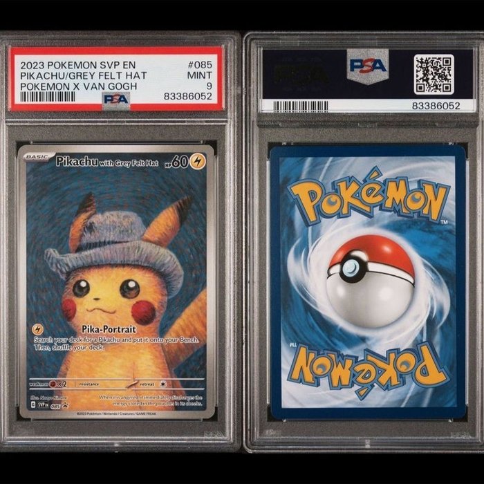 Pokémon Graded card - Rare Pokémon Pikachu - PSA9 - collecters item - Pikachu - PSA 9