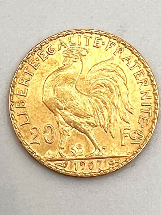 20 Francs  1907 Marianne