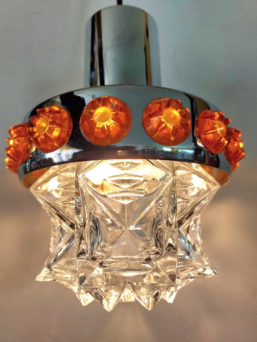 Massive - Lampa - Space hängande lampa - Metall / Glas