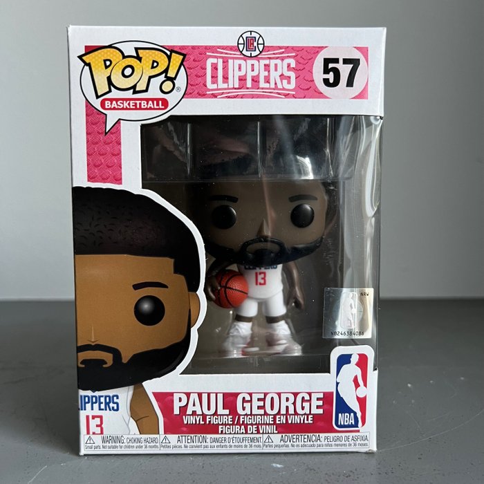 Funko - Statuetă - Funko! pop NBA - Paul George - number 57 - alte