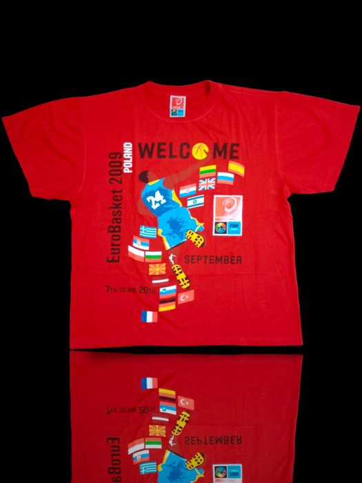 FIBA EUROPE - 波蘭歐錦賽 - 2009 - 籃球運動衫