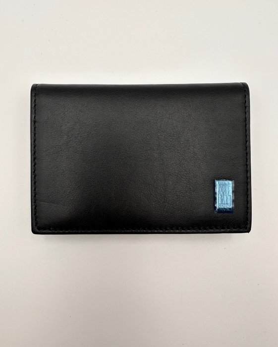 Alfred Dunhill - portacarte pelle nera listino 325 euro - brand new - Custodia per carte di credito/biglietti da visita