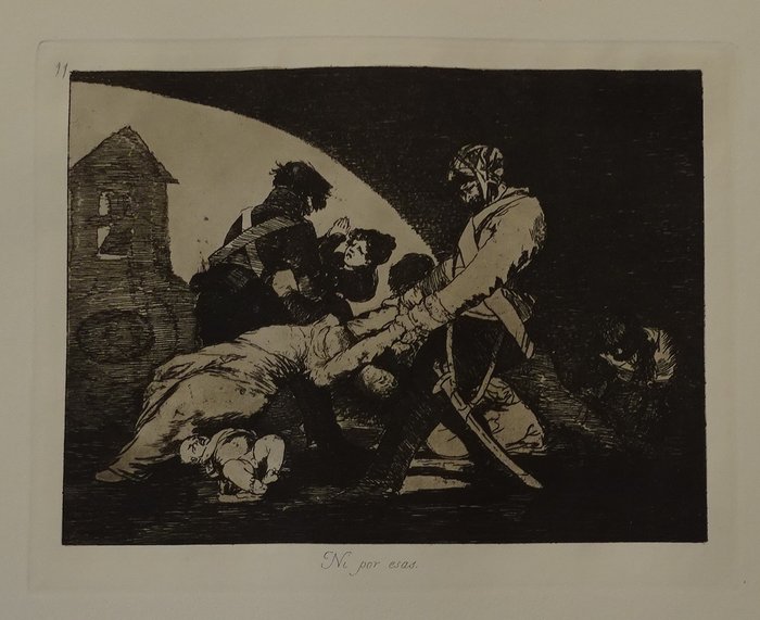Francisco de Goya (1746-1828), after - Disasters of War