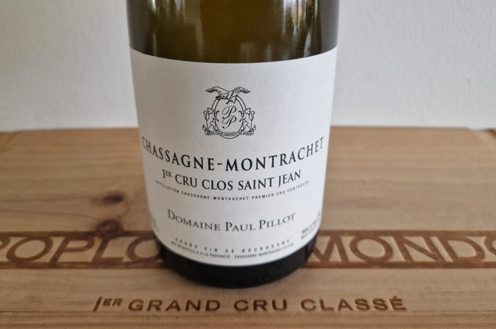 2021 Chassagne Montrachet 1° Cru "Clos Saint Jean" - Paul Pillot - 勃艮第 - 1 Bottle (0.75L)