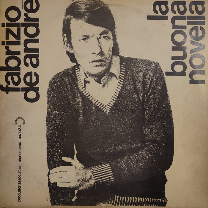Fabrizio De Andrè - La Buona Novella - Very Rare 1St Stereo Presing - LP 專輯（單個） - 第1次立體聲按壓 - 1970