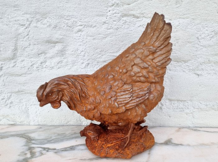 Figurine - Chicken - Fer (fonte/fer forgé)