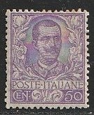 Koninkrijk Italië 1901 – Vit. Em. III – Sassone 76