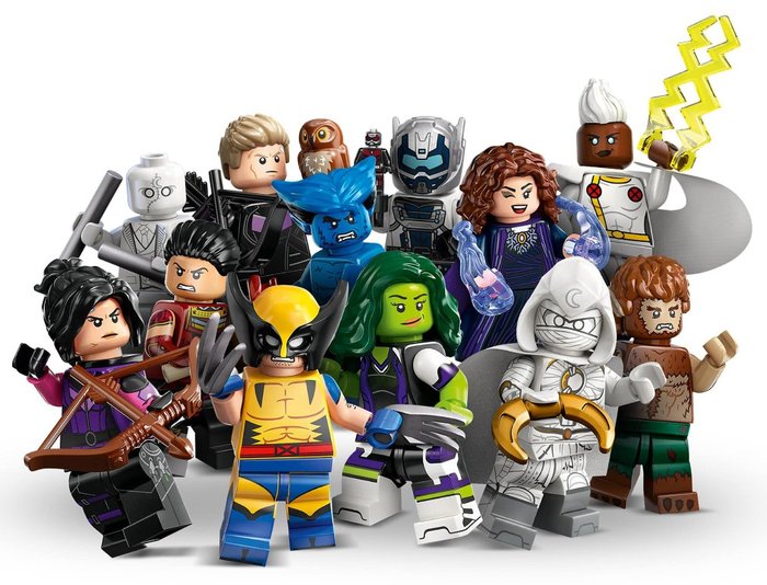 LEGO - 微型人形 - 71039 - Marvel Minifigures series 2 set of 12 - 2020年及之后