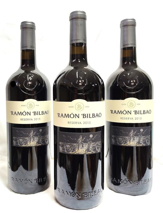 2015 Bodegas Ramón Bilbao - Rioja Reserva - 3 Magnummer (1,5 L)