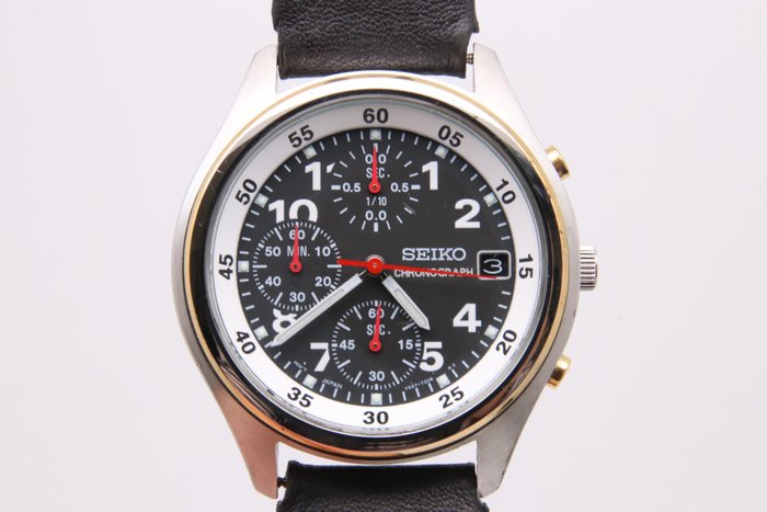 Seiko - Chronograph - Zonder Minimumprijs - V657-7110 - Heren - 2000-2010