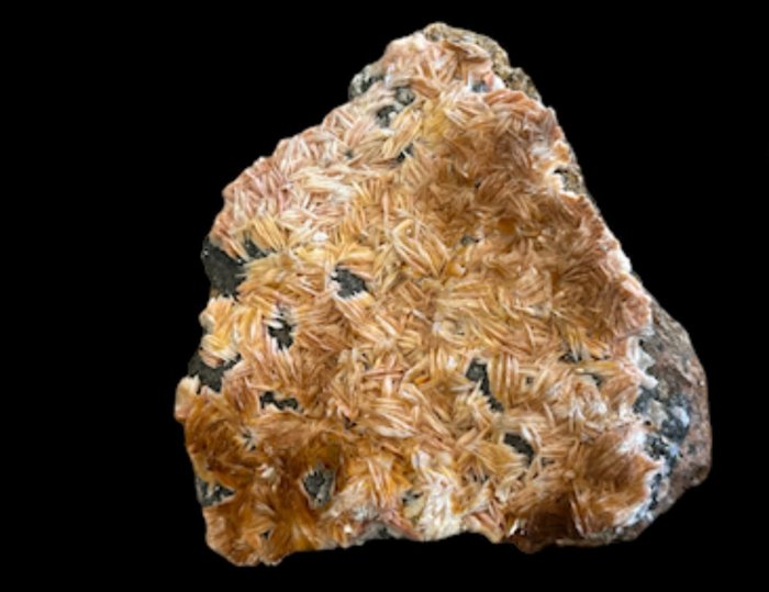 优质重晶石矿物 AAA+++ 品质 基质上的层状结构 - 高度: 16 cm - 宽度: 16 cm- 2.146 kg - (1)