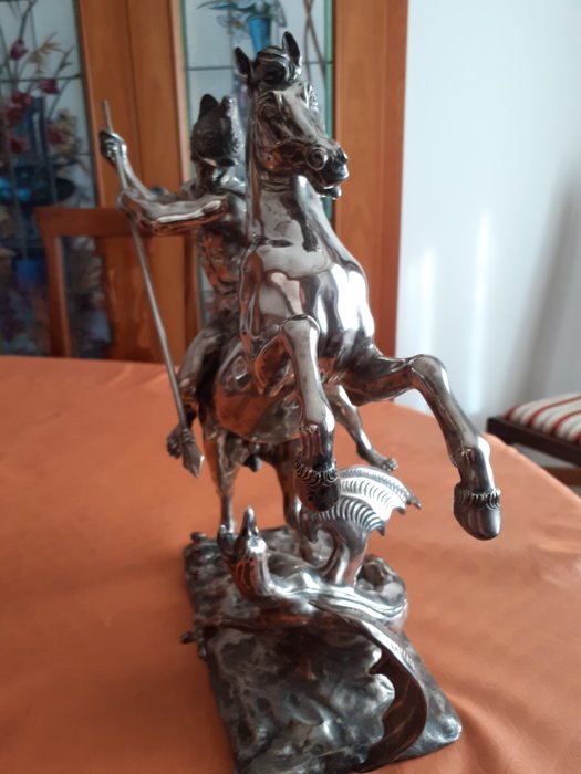 Figurine - .800 銀 - 義大利 - 20世紀上半葉