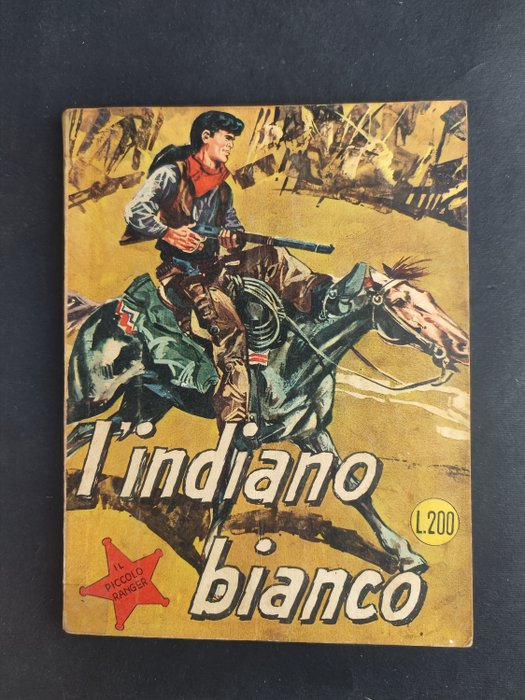 Collana Cowboy n. 2 - L'Indiano Bianco - 1 Comic - Prima ediție - 1964