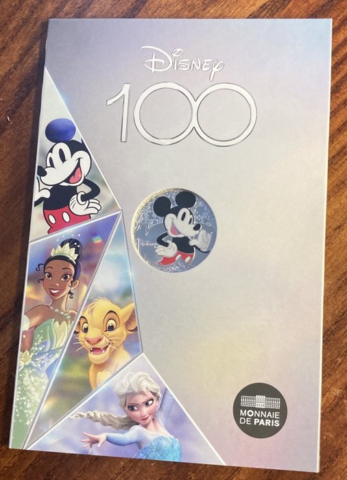 Franciaország. 10 Euro 2023 "100 Ans Disney"  (Nincs minimálár)