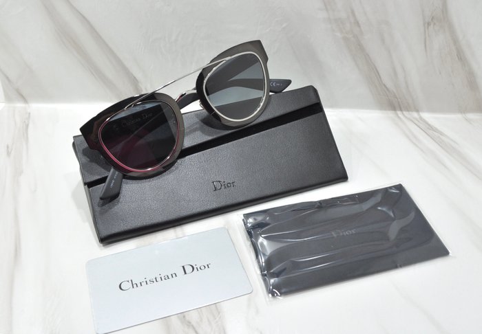 Christian Dior - NUOVI OCCHIALI DA SOLE Christian DIOR MOD: CHROMIC COL: BLACK LENSES:GREY - Ochelari de soare