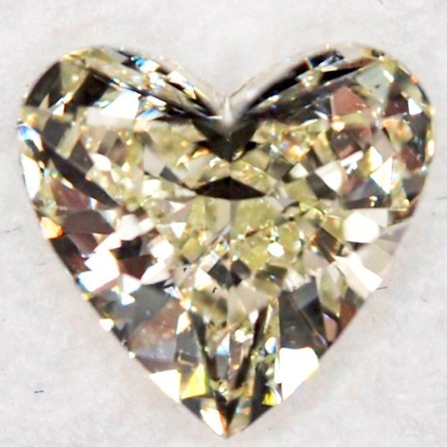 1 pcs Diamond - 2.01 ct - Καρδιά - O-P - VS2