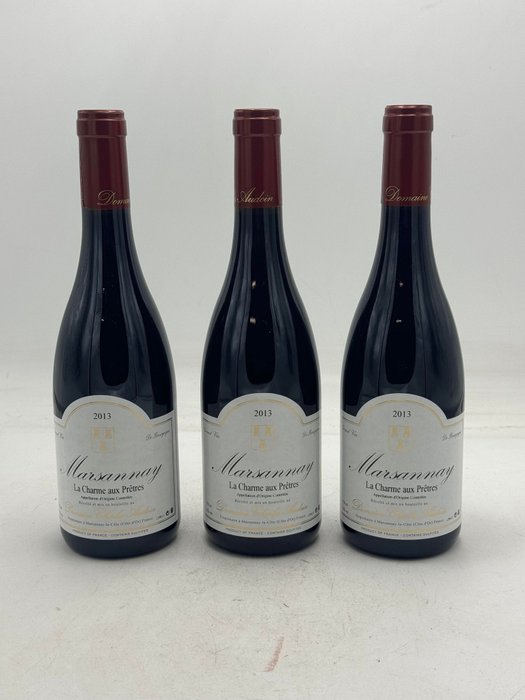 2013 Domaine Charles Audoin 'La Charme aux Prêtres' - 玻瑪酒莊 - 3 瓶 (0.75L)