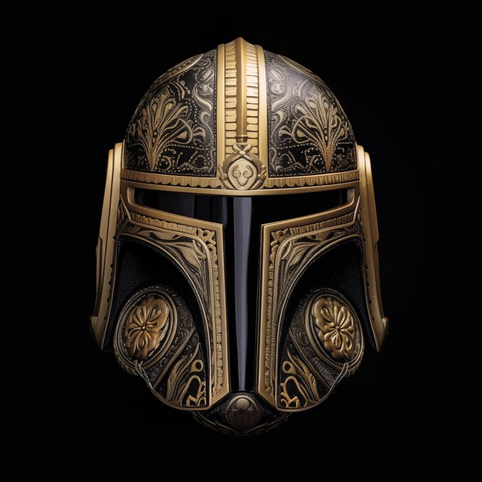 Artxlife - The Mandalorian Gold Mask