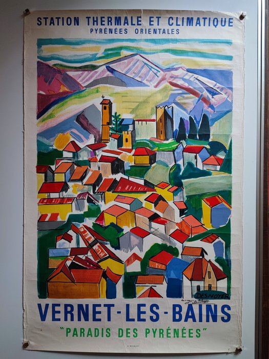 François Desnoyer - Vernet les Bains - Station thermale et climatique - década de 1960