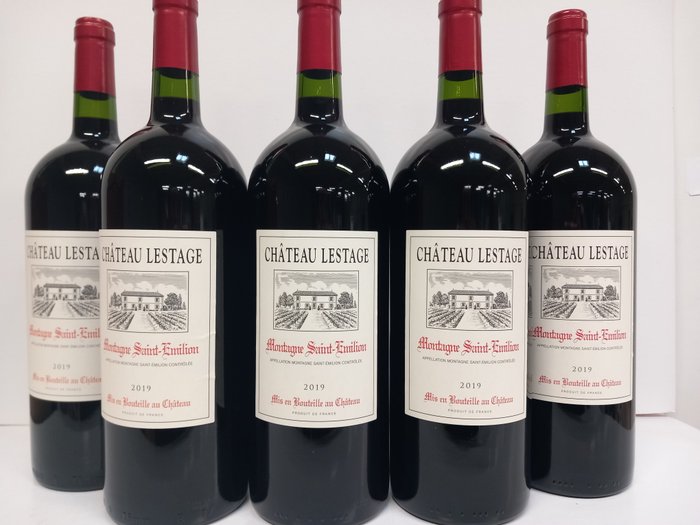 2019 Château Lestage - 聖埃美隆山 - 5 馬格南瓶 (1.5L)