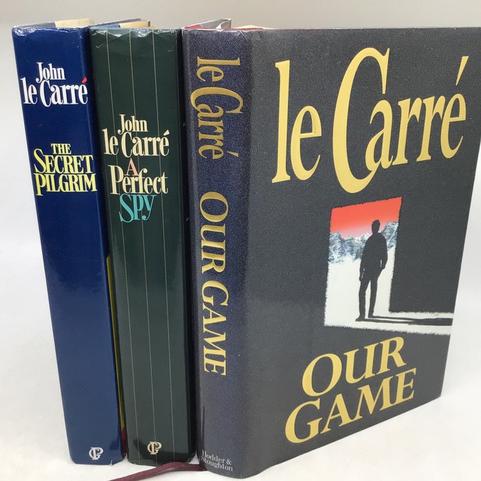 John Le Carre - Our Game; A Perfect Spy; The Secret Pilgrim - 1986