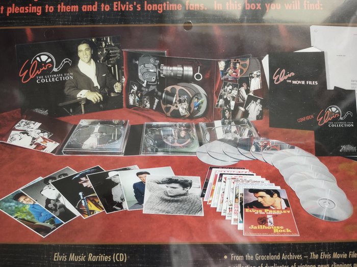 Elvis Presley - The Ultimate Film Collection Graceland Edition - with FTD releases and more - DVD bokssæt - 2006