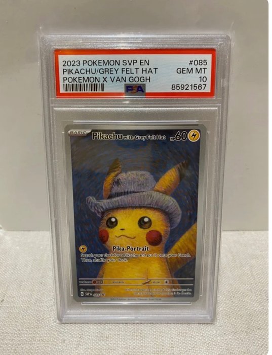 Pokémon Graded card - Rare Pokémon Pikachu - PSA10 - collecters item - Pikachu - PSA 10