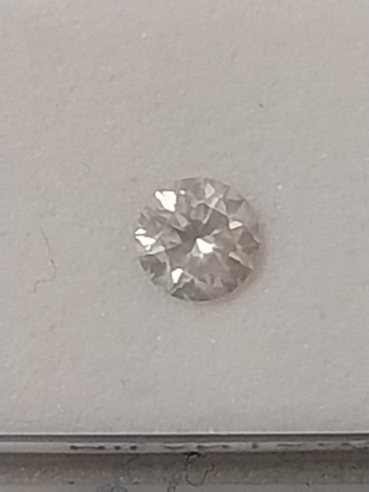 1 pcs Diamant - 0.32 ct - Rond - G - SI2