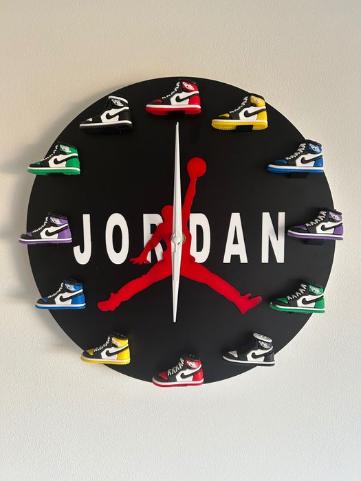 Ρολόι τοίχου - Nike Jordan -   Πλαστικό - 2010-2020