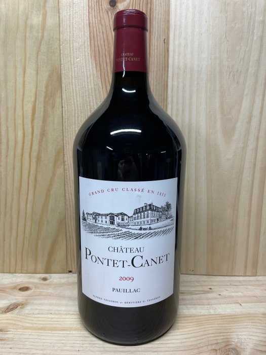 2009 Château Pontet-Canet – Pauillac 5ème Grand Cru Classé – 1 Dubbele Magnum/Jerobeam (3.0 L)