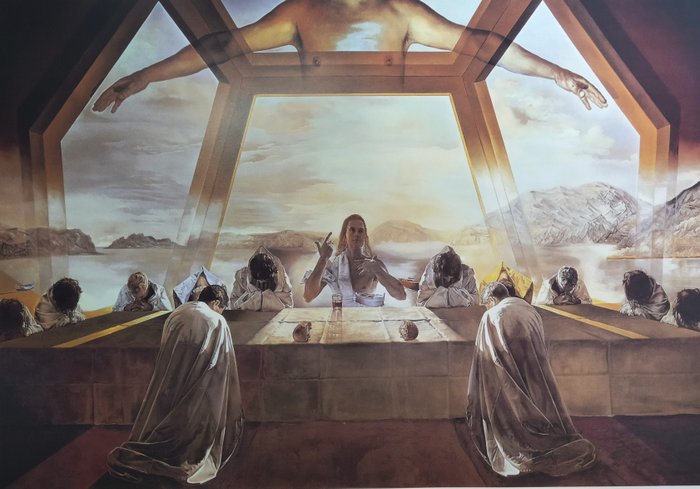 Salvador Dalí (after) - The Last Supper - (Jesus Cristo)