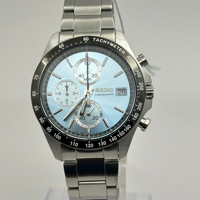 Seiko - 沒有保留價 - 男士 - 天藍色錶盤計時碼錶 - Jdm - 8T67-00C0 - 男士 - 2011 年至今