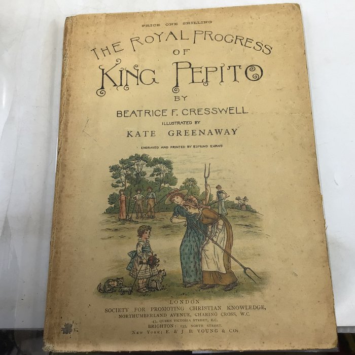 Kate Greenaway (ill) - The Royal Progress of King Pepito - 1889