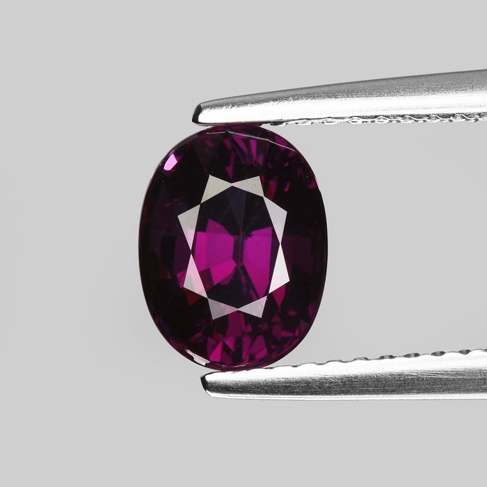 1 pcs （深紫色 - 粉紅色） 尖晶石 - 2.05 ct